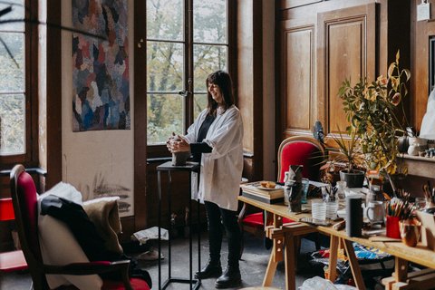 Reportage ou portrait professionnel — Moment du reportage